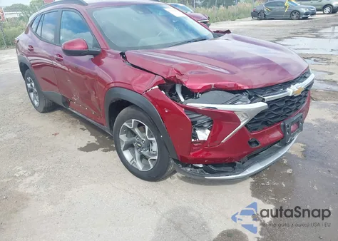 2025 Chevrolet Trax Fwd Lt из США, поврежденный, VIN KL77LHEP2SC101937